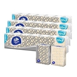 聚划算百亿补贴：Vinda 维达 细韧手帕纸 4层*7片*48包 （210mm*210mm）