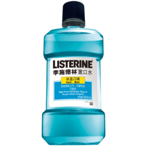 LISTERINE 李施德林 冰蓝口味漱口水 500ml *6件