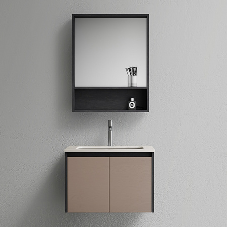 diiib 大白 DXYSG600M 白玉岩板浴室柜组合 600mm