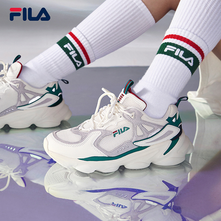 聚划算百亿补贴：FILA 斐乐 F12W011113F 男女款老爹鞋