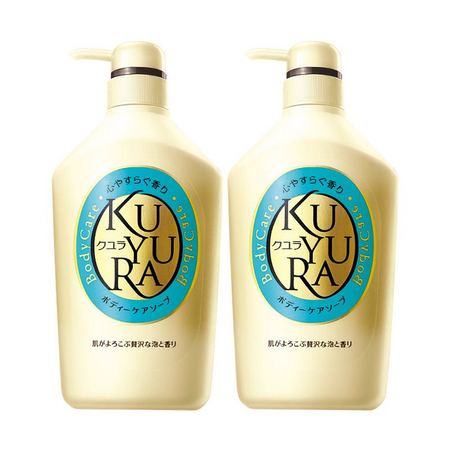 88VIP：KUYURA 可悠然 美肌沐浴露 550ml*2瓶 *2件