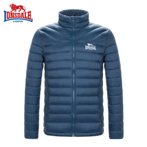 断码特价 龙狮戴尔 男士90%绒 轻薄立领羽绒服
