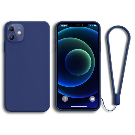 PISEN 品胜 iPhone12系列 液态硅胶手机壳 送挂绳+钢化膜