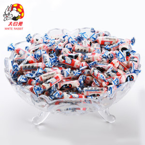 大白兔 原味奶糖 500g 27.8元包邮