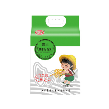 宏大 五常稻花香白香米 5kg