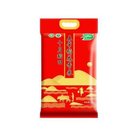 88VIP：十月稻田 五常稻花香米 5kg *3件