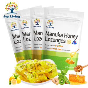 新西兰进口 JoyLiving 麦卢卡蜂蜜润喉糖 Mgo250+