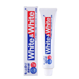 LION 狮王 WHITE&WHITE洁白牙膏 150g *2件