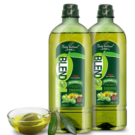 BettyValland 贝蒂薇兰 橄榄油调和油 618ml *2件
