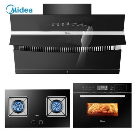 Midea 美的 J58+Q39+TQN34FBJ-SA 烟灶烤三件套