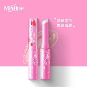Mistine 蜜丝婷 草莓变色唇膏 1.7g 单支装 *2件
