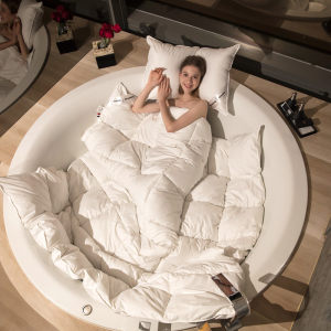 炫恋家纺 90%含绒量 白鹅羽绒被 总重7斤