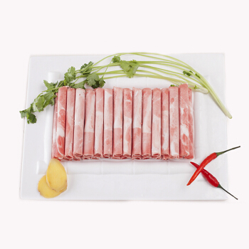 京东PLUS会员：LAOHEQIAO 涝河桥 羊肉卷 480g