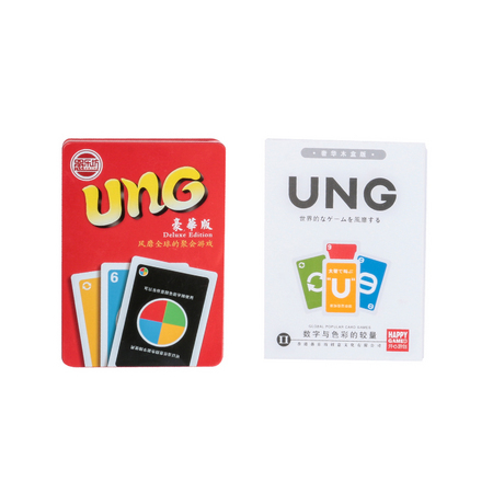 QCF 愚乐坊 UNO桌牌智力游戏