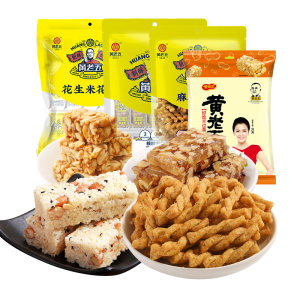 黄老五 原味花生酥/米花酥组合1012g