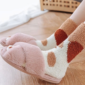 浙元素 G-183 女士中筒袜