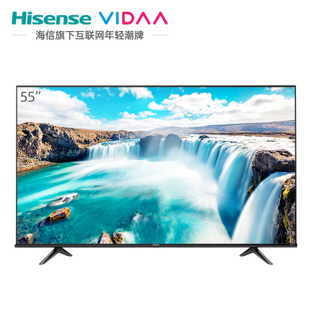 超值双12：Hisense 海信 VIDAA 55V1F-R 55英寸 4K 电视
