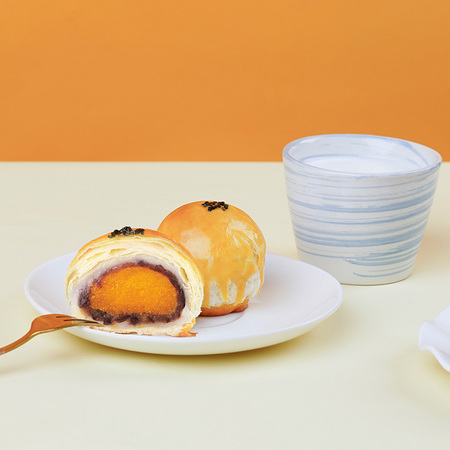 88VIP：轩妈家 蛋黄酥红豆味 55g*6枚