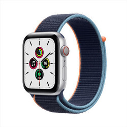 聚hua算百亿补贴： Apple 苹果 Watch SE 智能手表 GPS+蜂窝款 44mm 深海军蓝色