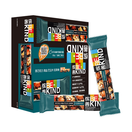 BE-KIND 缤善 综合坚果棒 12支