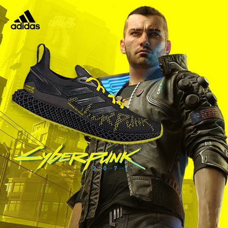 adidas 阿迪达斯 X90004D CYBERPUNK 2077 FY3140 中性跑步运动鞋