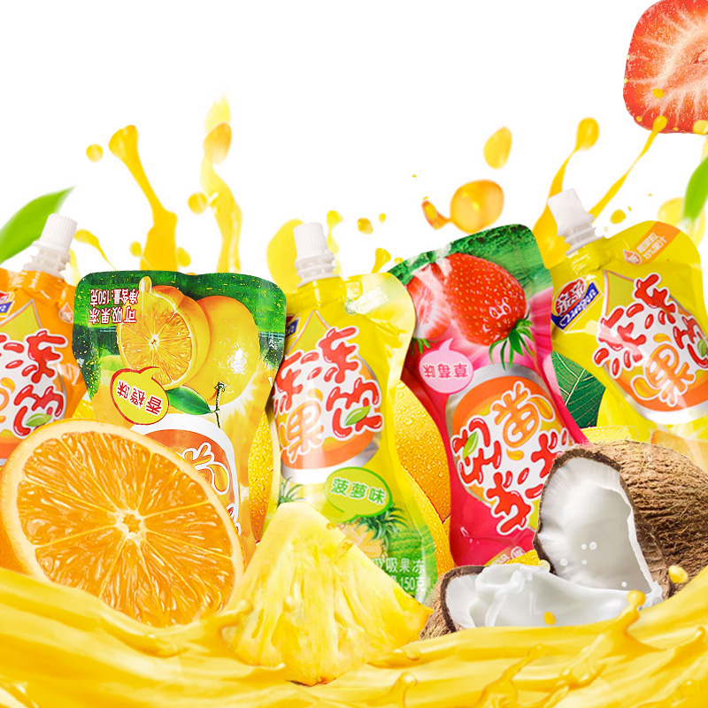 天猫超市 亲亲吸果冻10包共1500g