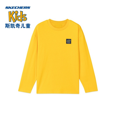 聚划算百亿补贴：SKECHERS 斯凯奇 男童长袖T恤