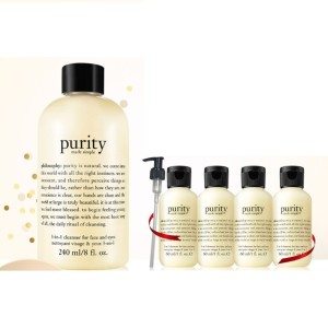 Philosophy 肌肤哲理 纯净清爽三合一洗面奶 240ml+60ml*4 +凑单品