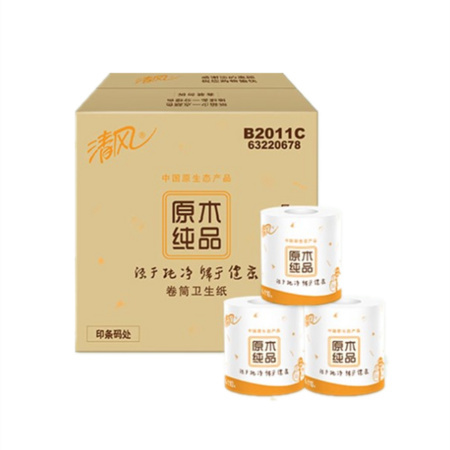 Breeze 清风 有芯卷纸 4层*110g*32卷 *5件