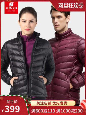 土拨鼠代工厂！君羽A52021 鹅绒800蓬短款羽绒服