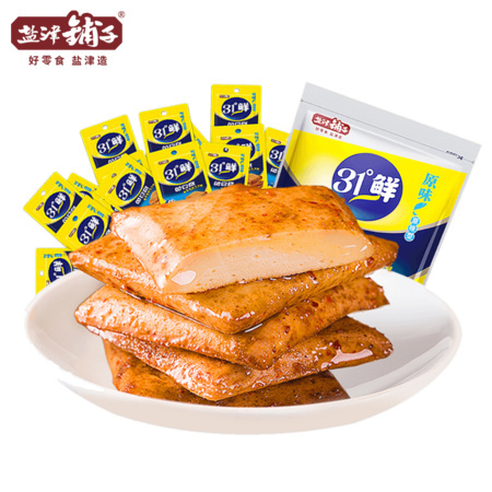 盐津铺子 31度鲜小吃香辣豆腐干 180g*3袋