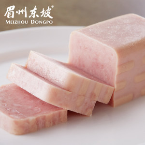 眉州东坡 无淀粉午餐肉罐头 320g*3盒