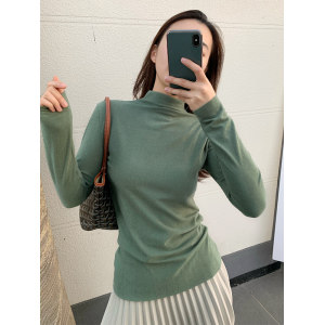 妍妃 雅阳离子打底衫加绒款保暖