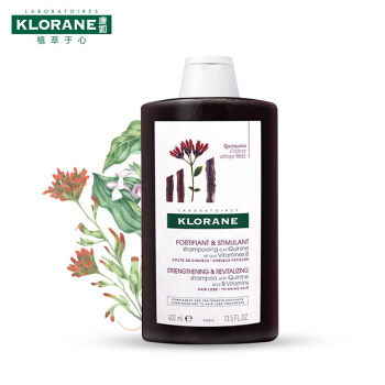 KLORANE 康如 金鸡纳防脱控油洗发水 400ml *3件