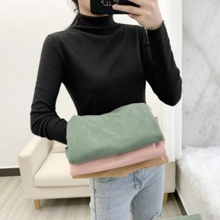 和艺风 女士高领打底衫 多码多色