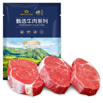 京东PLUS会员：chunheqiumu 春禾秋牧 原切S级菲力牛排 1kg