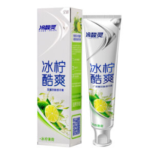 冷酸灵 双重抗敏感牙膏 130g 冰柠酷爽 *2件