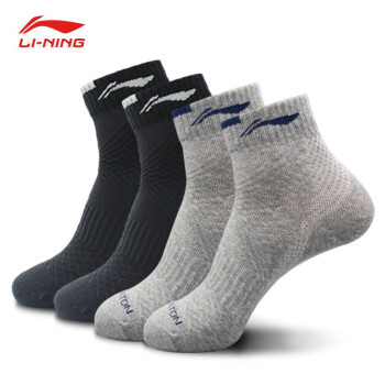 LI-NING 李宁 AWSH371 男士袜子