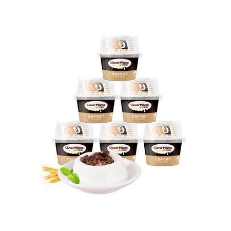 巧妈妈 元気牛乳布丁 85gx6杯 *2件
