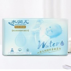 WATER RUN CHILD 水润儿 婴儿超柔保湿纸巾 40抽*10包 *3件