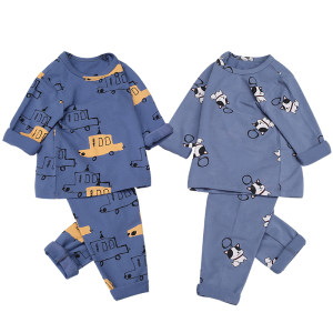 精典泰迪 A类品质 儿童纯棉莱卡 秋衣秋裤套装