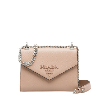 京东PLUS会员：PRADA 普拉达 Monochrome系列1BD127VOOO 女士单肩包