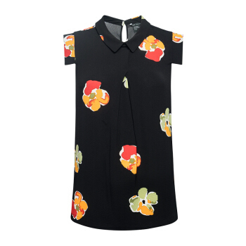 Armani Exchange 3ZYH20-YNCLZ 女士花卉图案无袖上衣