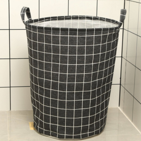 竹之宗 北欧风 布艺折叠脏衣篮 款式随机