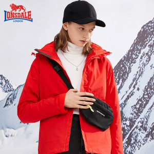 龙狮戴尔 男女款三合一 防水透气冲锋衣