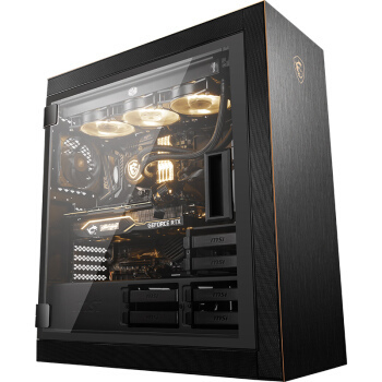 MSI 微星 MPG SEKIRA 500G（黑金佩龙斧）中塔机箱