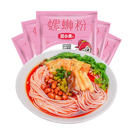莫小美柳州螺蛳粉 305g*5包装