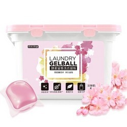 京东PLUS会员：J.ZAO 京东京造 洗衣凝珠 樱花香型 50颗 *3件