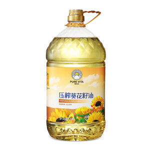 奥乐齐 ALDI 维达谷 物理压榨葵花籽油 5L 充氮保鲜