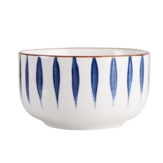 姿茹婷 木纹碗 4.5寸 10.5*6cm